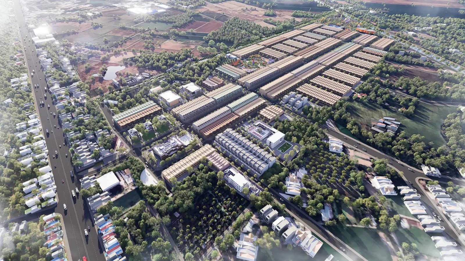 Flycam dự án KDC Minh Châu