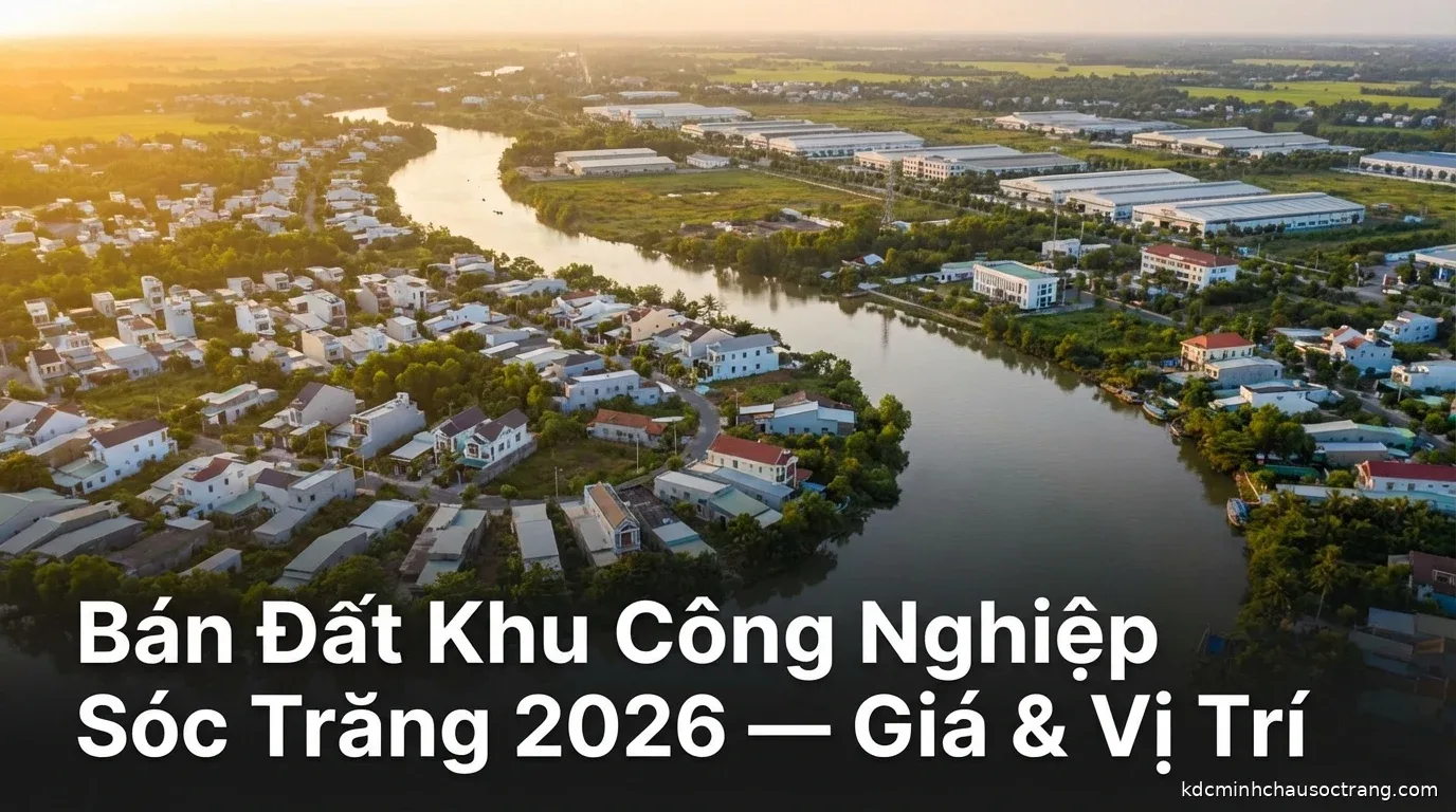 Bán Đất Khu Công Nghiệp Sóc Trăng 2026 — Cơ Hội Đầu Tư Sinh Lời