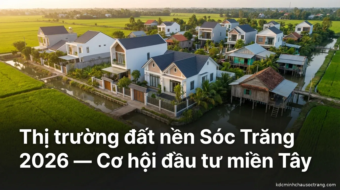 Thị Trường Đất Nền Sóc Trăng 2026 — Cơ Hội Đầu Tư Và Những Lưu Ý Quan Trọng